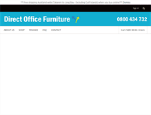 Tablet Screenshot of directoffice.co.nz